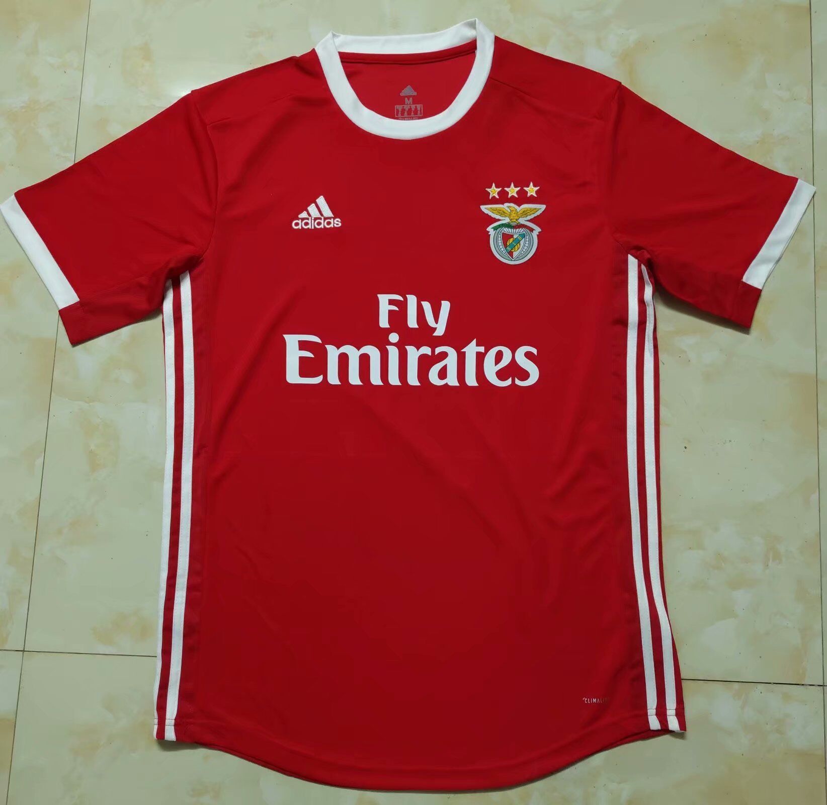 2017-2018 Sport Lisboa e Benfica football jersey red