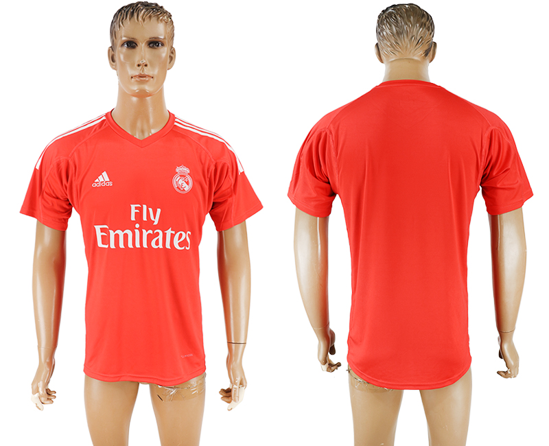 2017-2018 Real Madrid CF FOOTBALL JERSEY RED