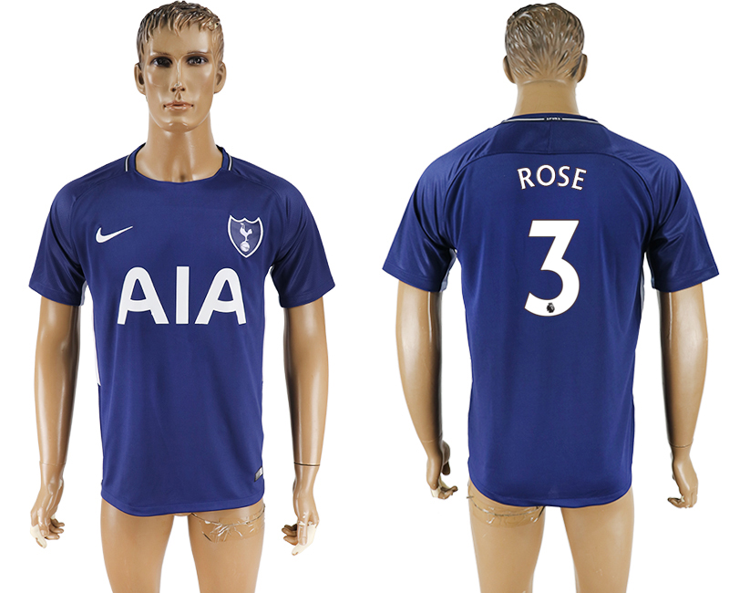 2017-2018 Tottenham Hotspur Football Club ROSE #3 football jerse
