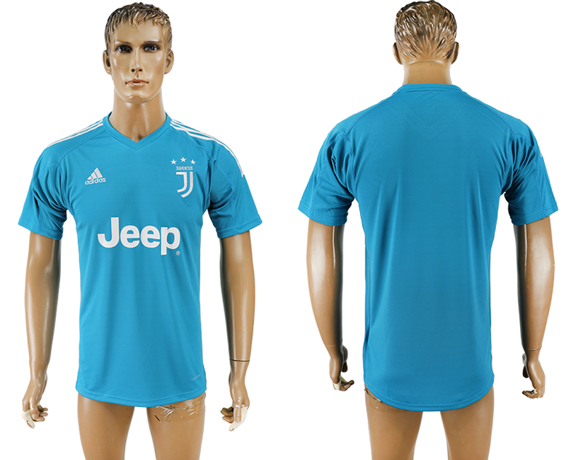 2017-2018 Juventus F.C.   football jersey blue
