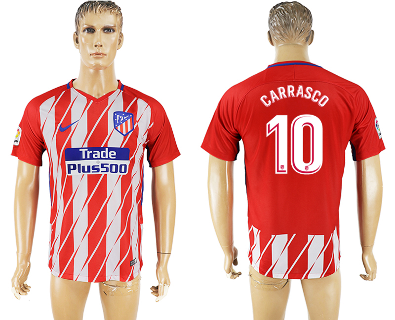 2018 Madrid S.A.D FOOTBALL JERSEY CARRASCO #10 RED