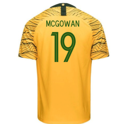 Australie Domicile Coupe Du Monde 2018 (mcgowan 19)