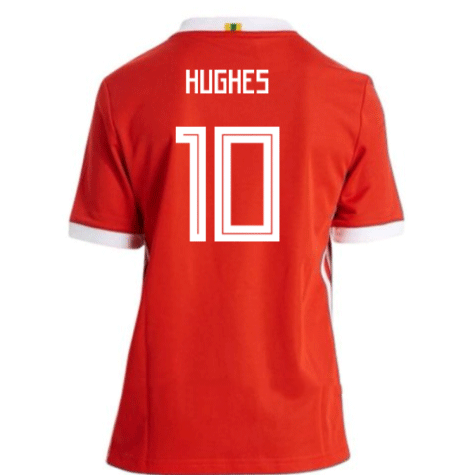 2018-19 Maillot Gales domicile (hughes 10) Rouge