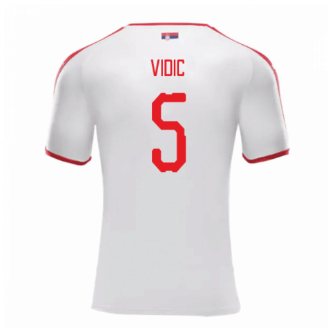 Serbie Exterieur Coupe Du Monde 2018 (vidic 5)