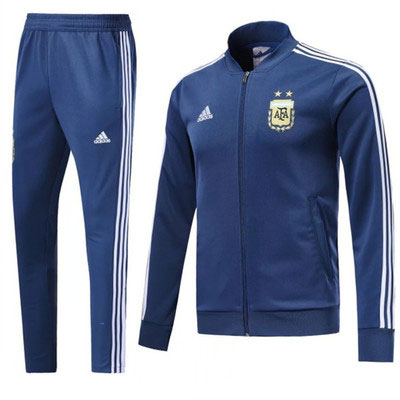 Veste Foot Argentine 2018-19 Bleu Kit
