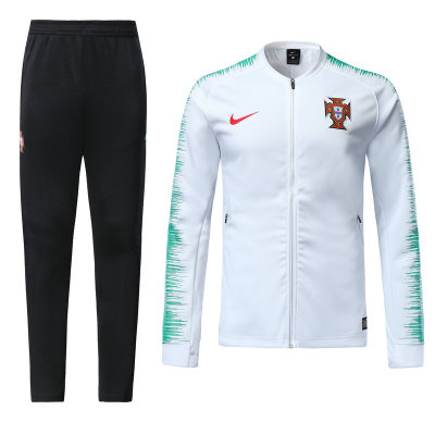 Veste Foot Portugal 2018-19 Blanc Kit