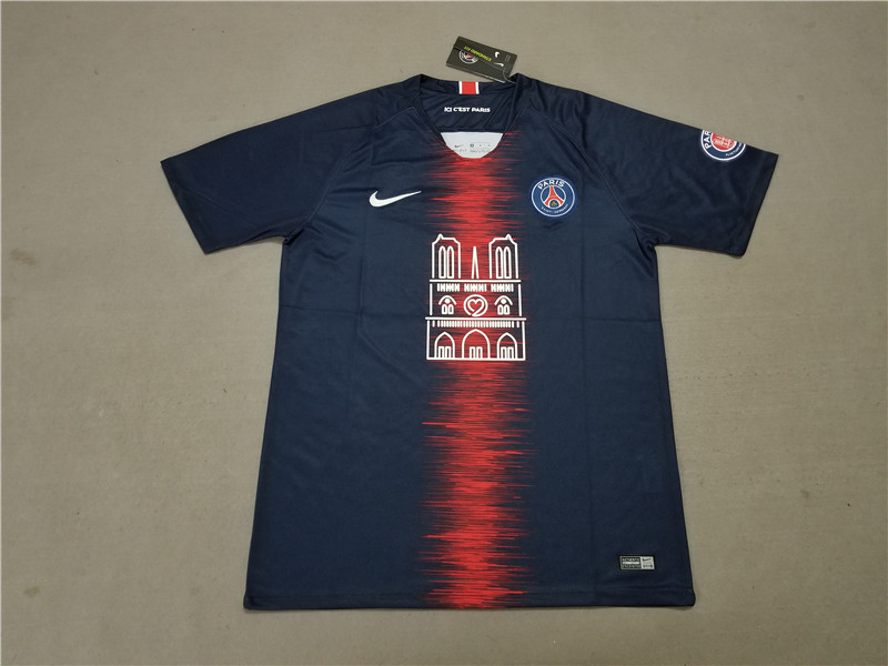 2019 2020 Paris Notre Dame Commemorative Edition soccer jersey