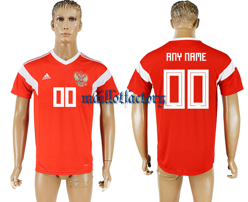 2018 Russia ANY NAME IS OK football jersey RED