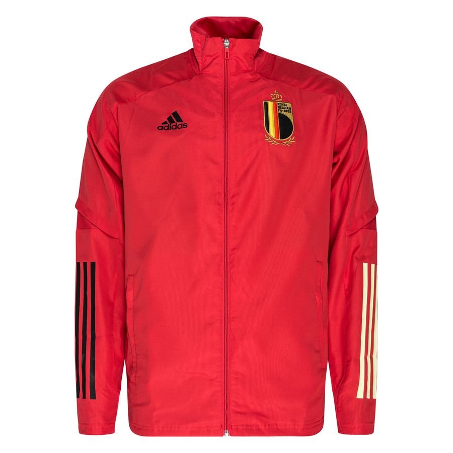 Belgium Jacket Presentation EURO 2020 - Glory Red Kids-Kit
