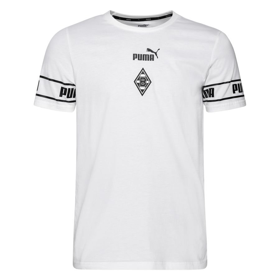 Borussia Munchengladbach T-Shirt FtblCulture - White Black