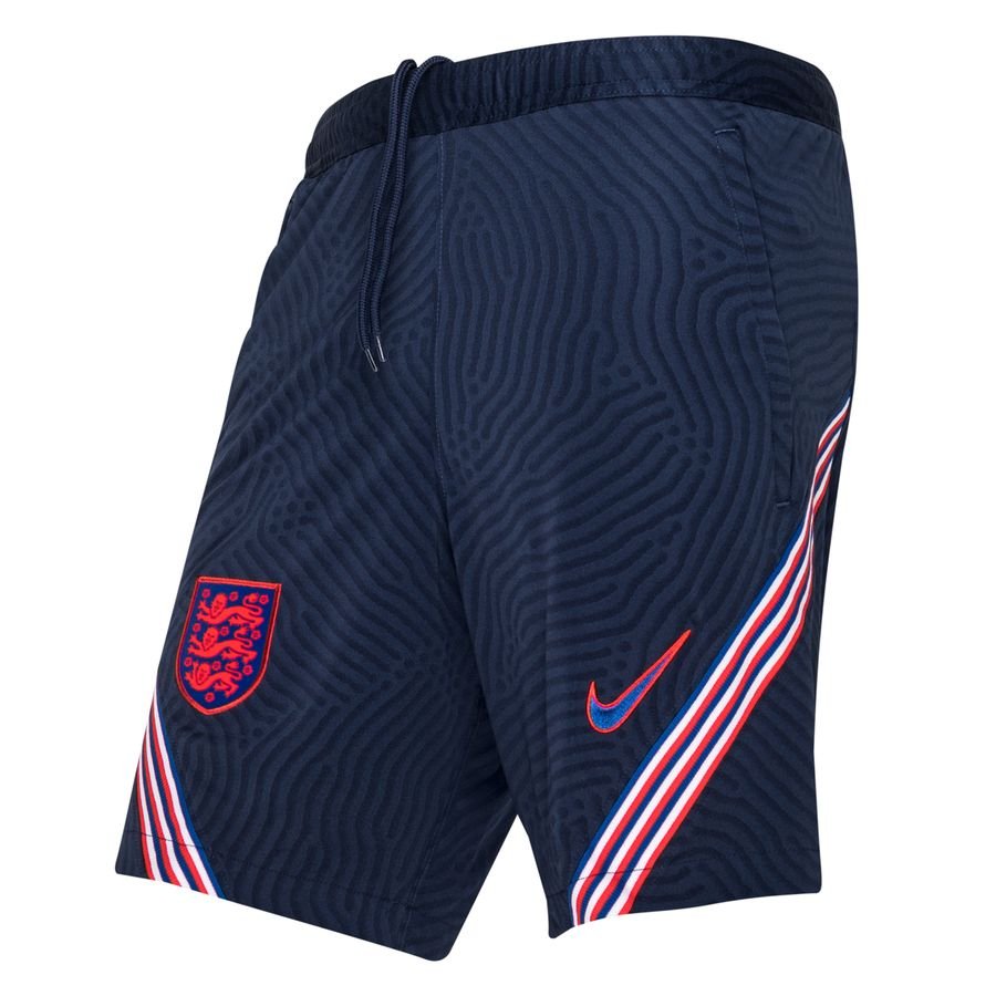 England Training Shorts Dry Strike EURO 2020 - Midnight Navy/Sport Royal/Challenge Red Kids
