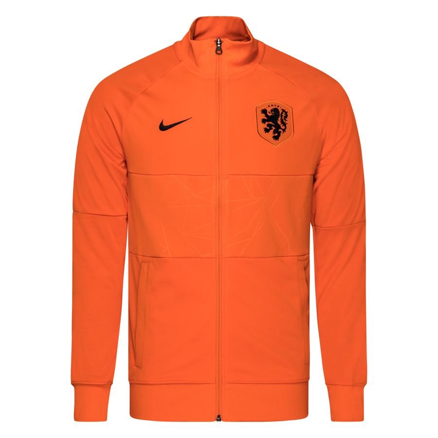 Holland Track Jacket Dry I96 Anthem EURO 2020 - Safety Orange/Black