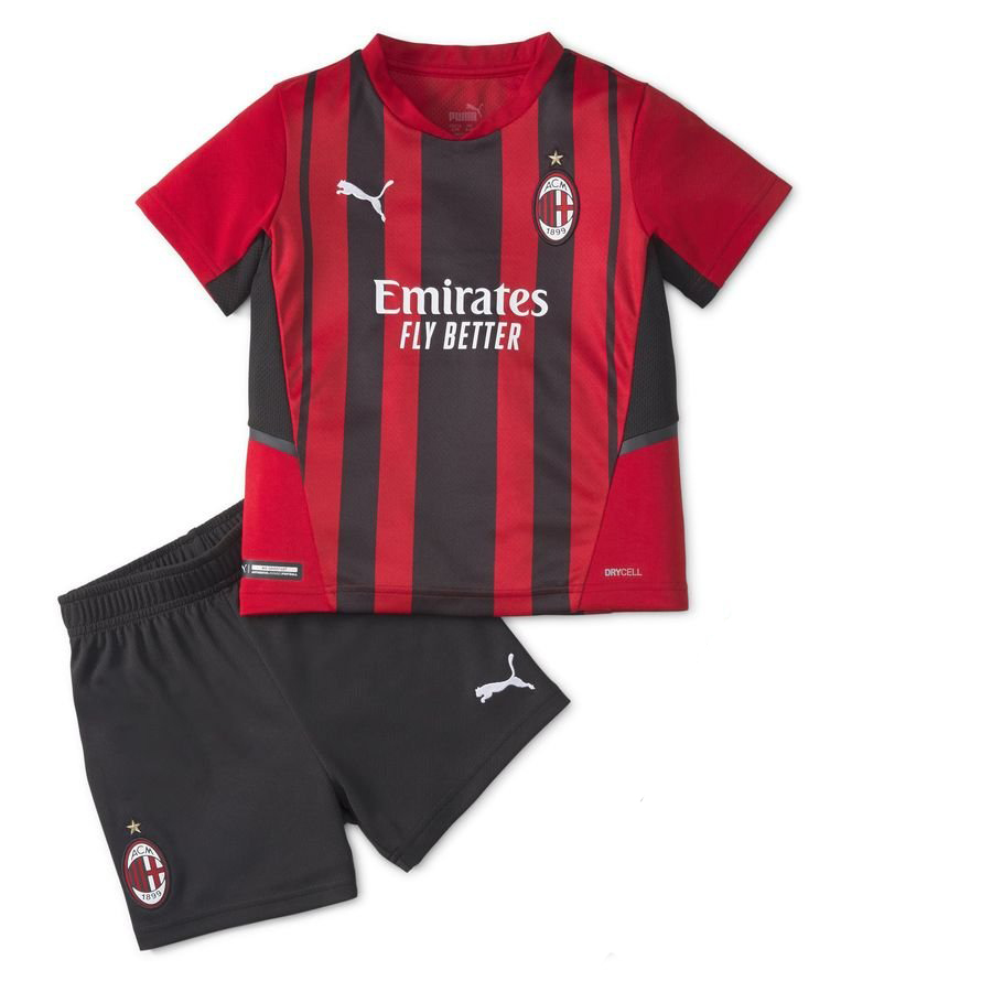 Milan Home Shirt Kit 2021/22 Mini-Kit Kids