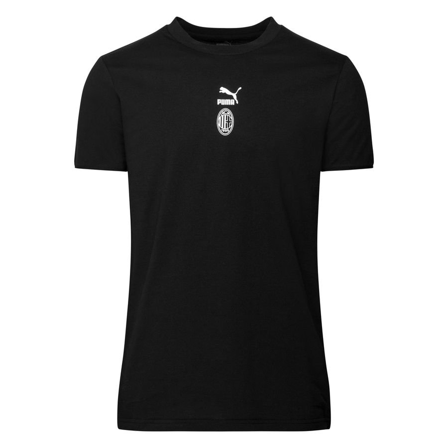Milan T-Shirt Tailored For Sports - Black/Silver