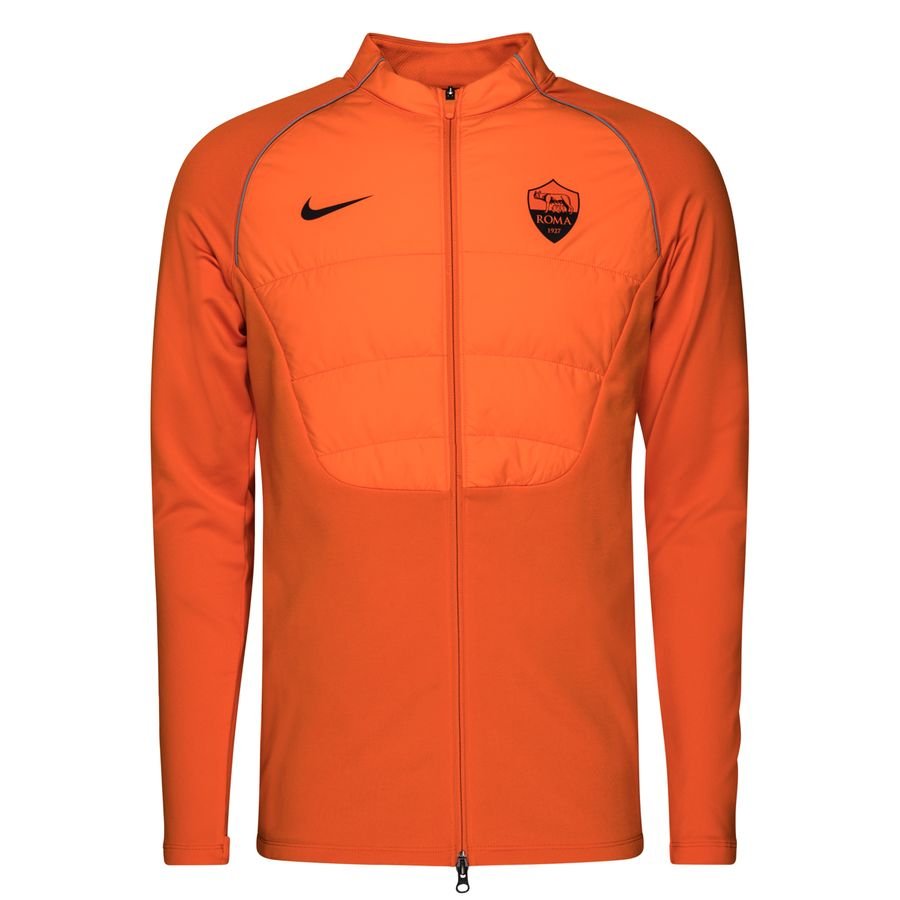 Roma Training Jacket Tracksuit Therma Padded Strike - Safety Orange/Black