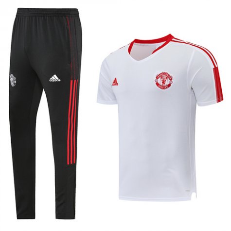 Maillot Manchester United Entrainement Blanc 2022-2023