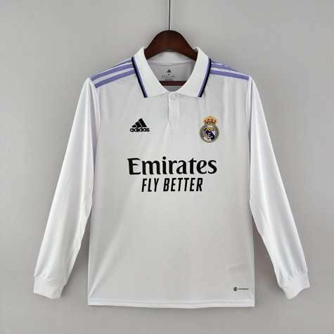 Maillot Real Madrid Manches Longues Domicile 2022-2023