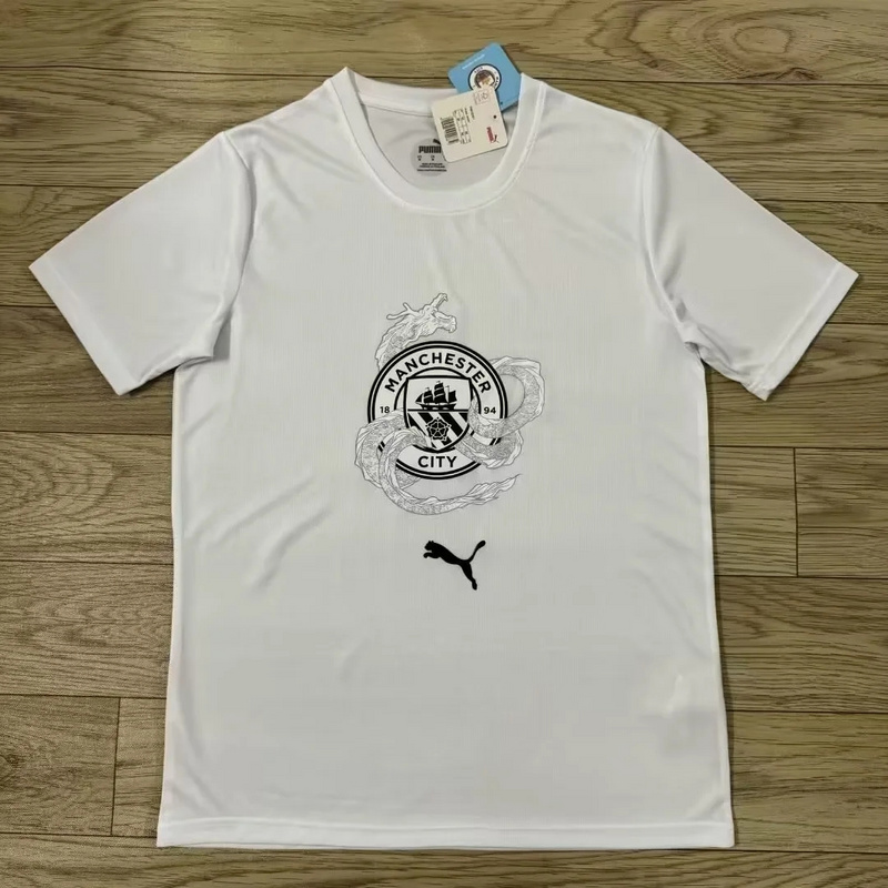 Manchester City Dragon Special Version Cotton T-Shirt 2024-2025