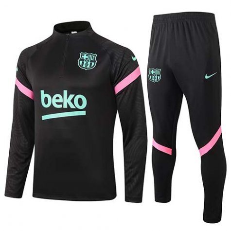 Survetement Barcelone 2020-21 Black pink