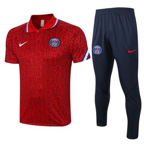 Maillot Polo PSG 2020-21 red