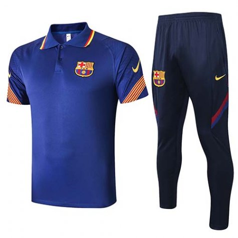 Maillot Polo Barcelone 2020-21 blue
