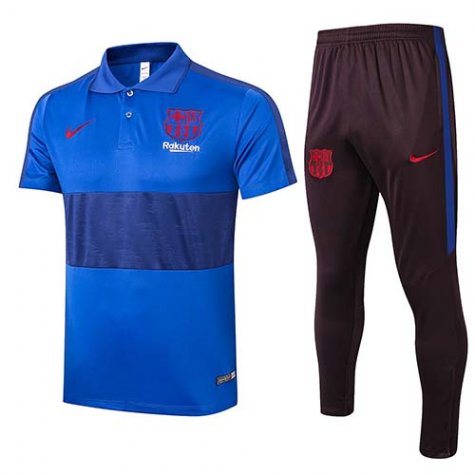 Maillot Polo Barcelone 2020-21 blue