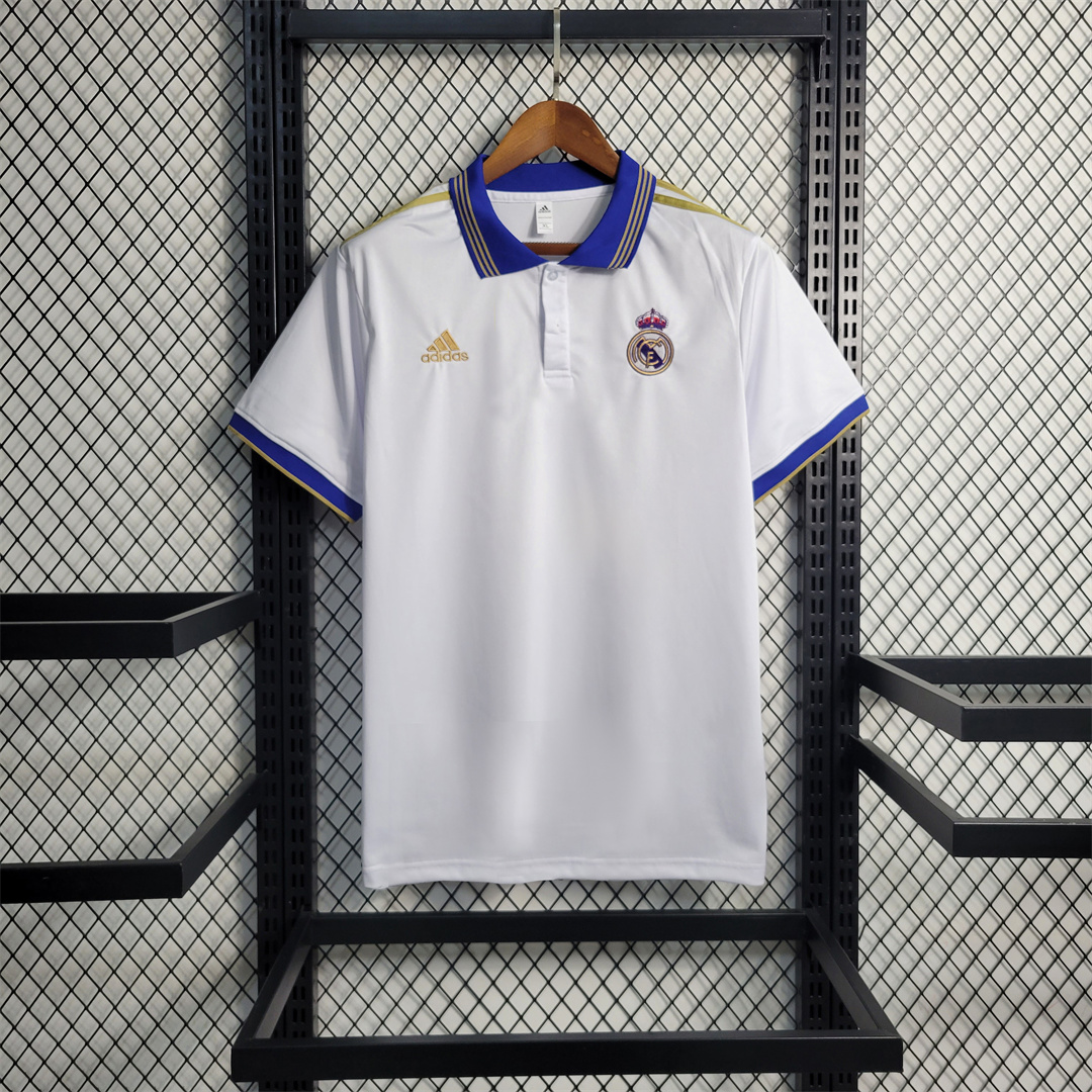 Real Madrid Blanc Polo 2023-2024