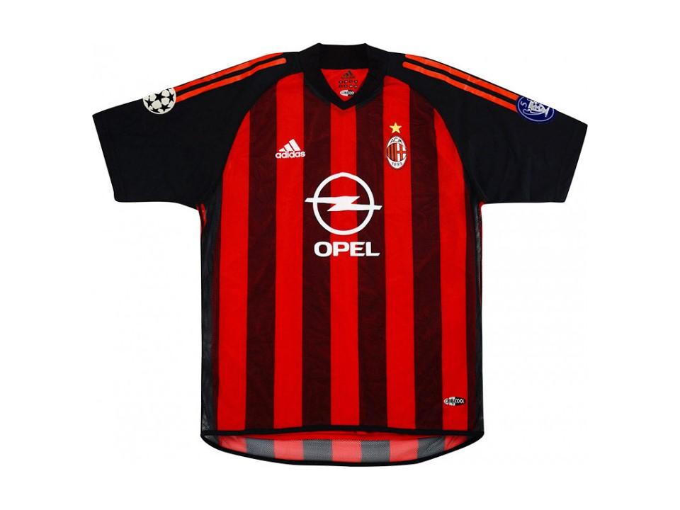 Ac Milan 2002 2003 Home Football Shirt Soccer Jersey