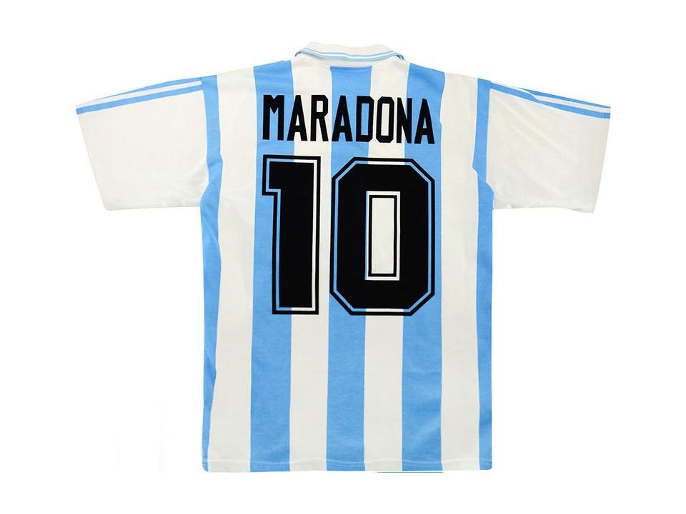Argentina 1994 Maradona 10 Home Jersey