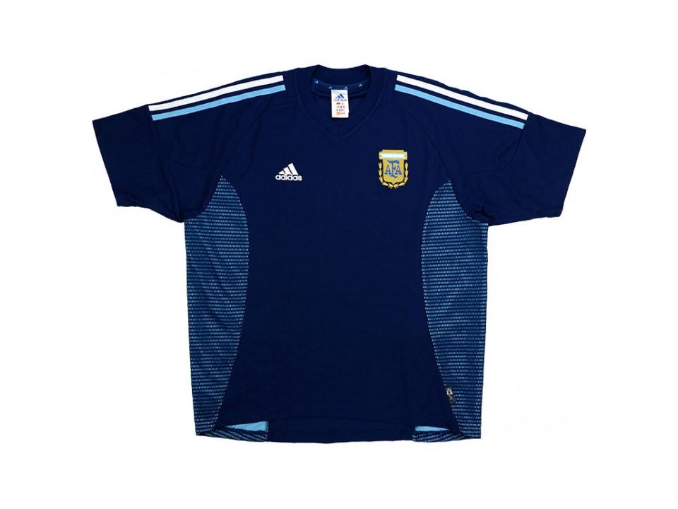 Argentina 2002 World Cup Away Football Shirt Soccer Jersey