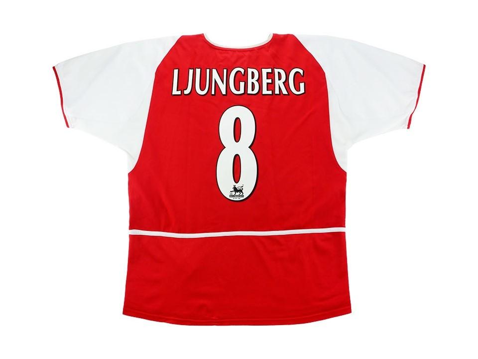 Arsenal 2002 2004 Ljungberg 8 Epl Home Football Shirt Soccer Jersey