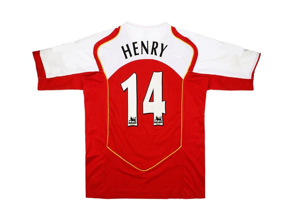 Arsenal 2004 2005 Henry 14 Home Football Shirt Soccer Jersey