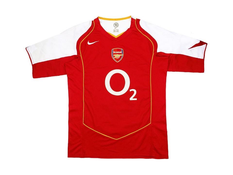 Arsenal 2004 2005 Home Football Shirt Soccer Jersey