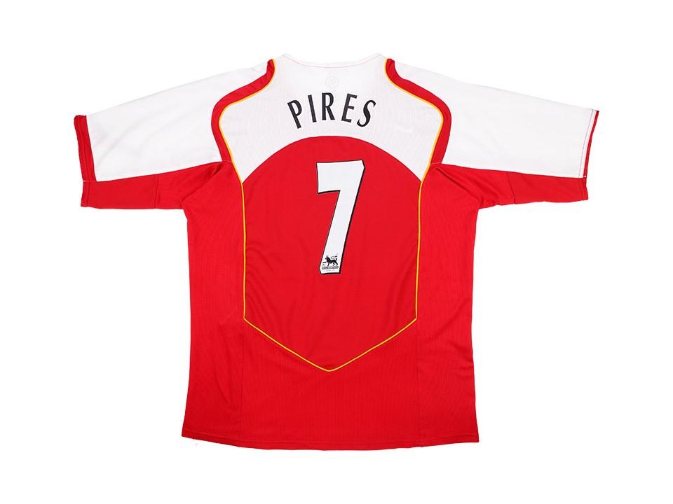 Arsenal 2004 2005 Pires 7 Home Football Shirt Soccer Jersey