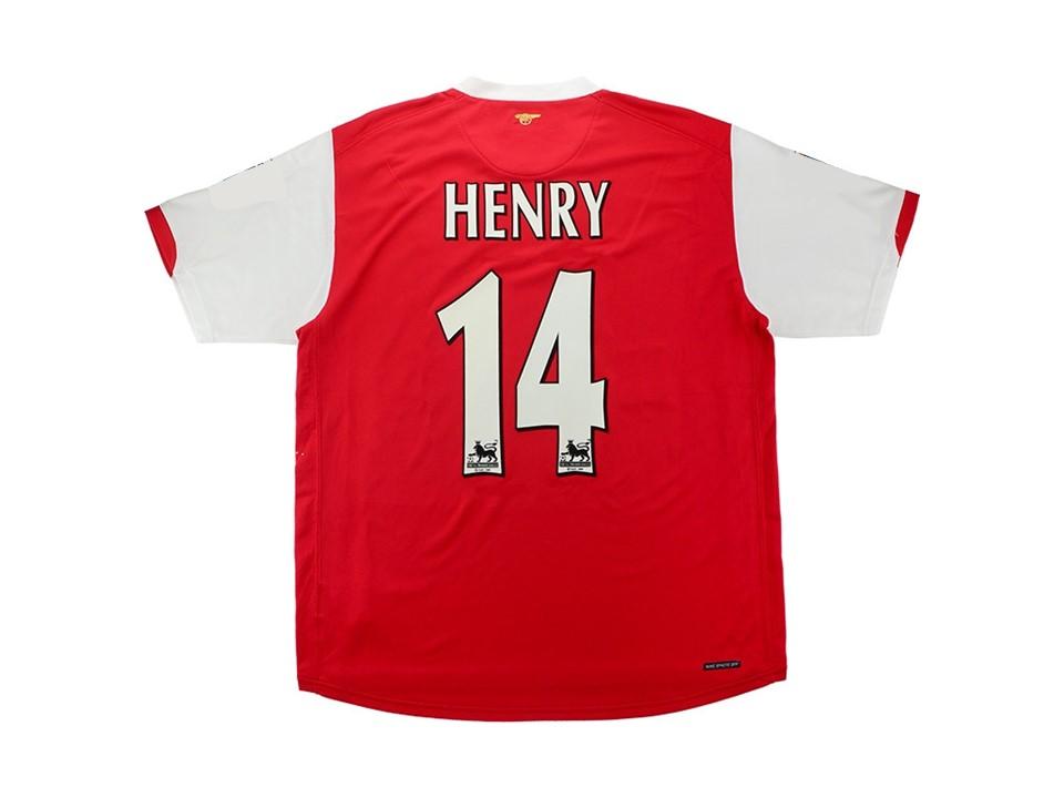 Arsenal 2006 2007 Henry 14 Home Jersey