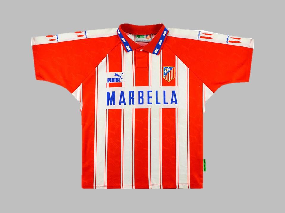 Atletico Madrid 1994 1995 Home Shirt