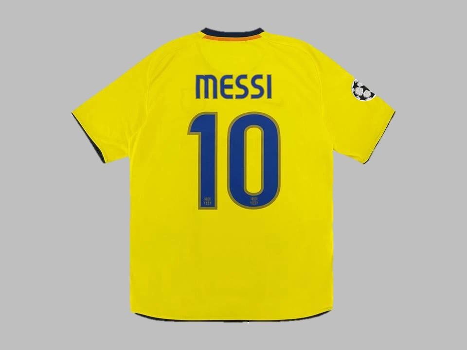 Barcelona 2008 2009 Messi 10 Away Shirt