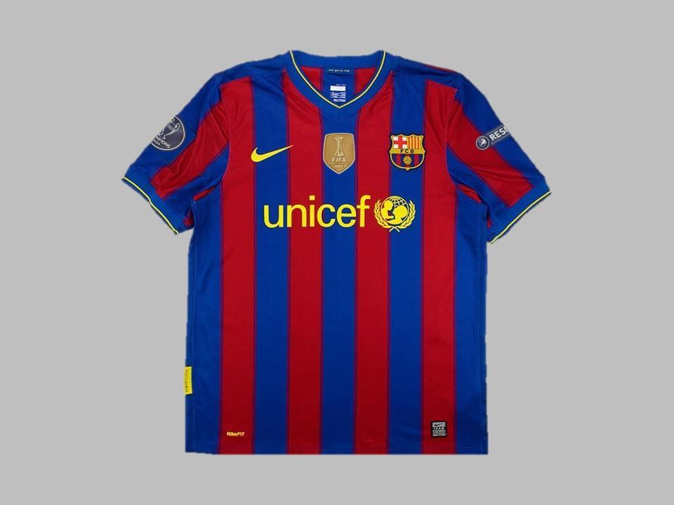 Barcelona 2009 2010 Home Shirt