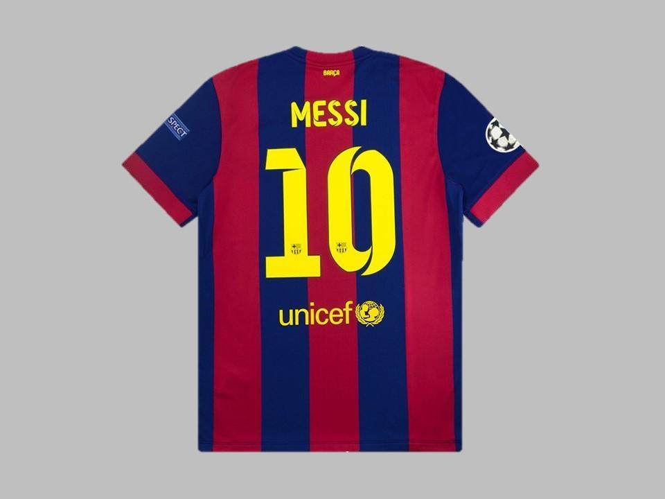 Barcelona 2014 2015 Messi 10 Home Shirt