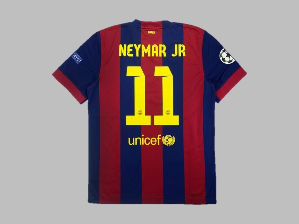 Barcelona 2014 2015 Neymar Jr 11 Home Shirt