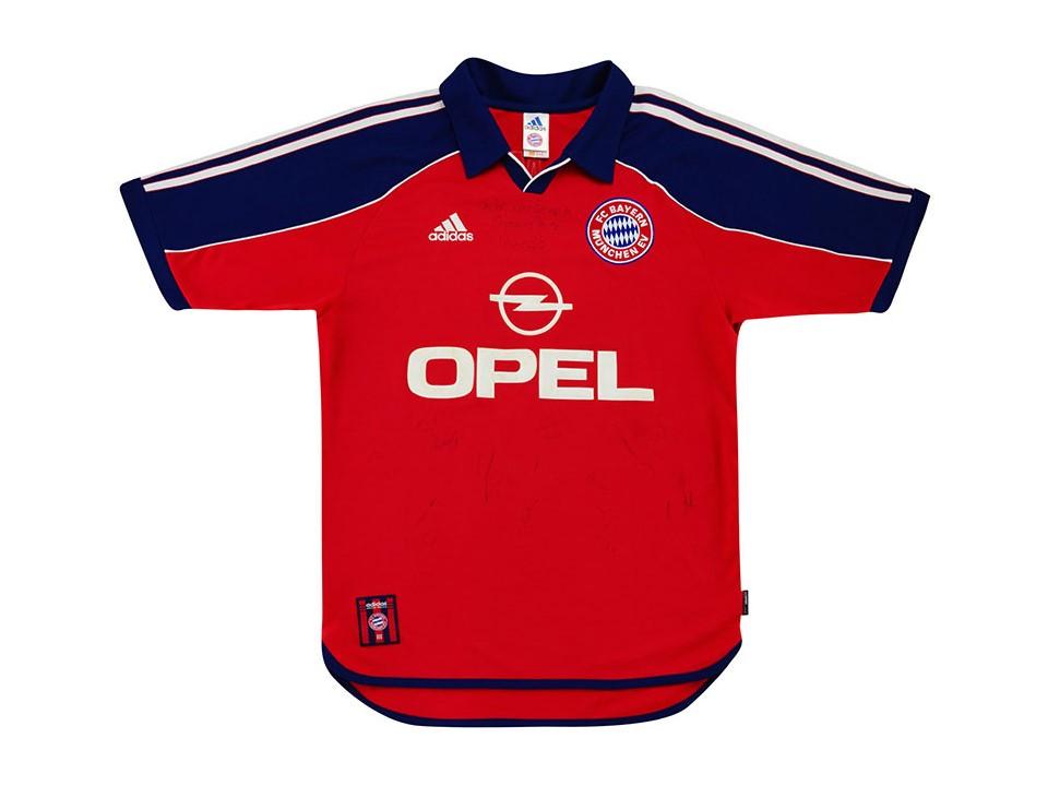 Bayern Munich 2000 2001 Home Football Shirt Soccer Jersey