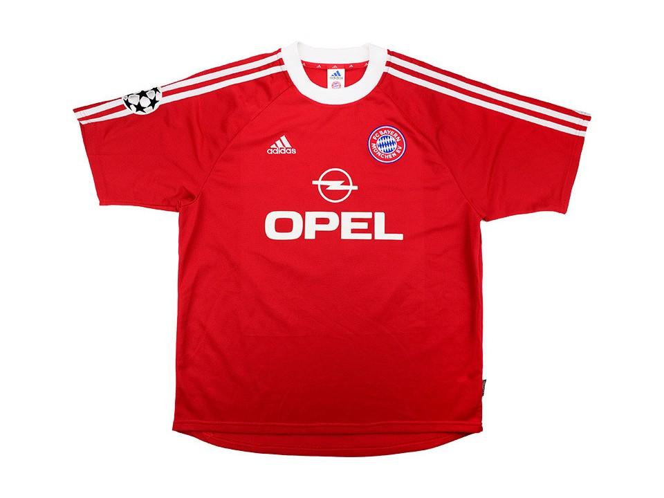 Bayern Munich 2001 Home Football Ucl Shirt Soccer Jersey