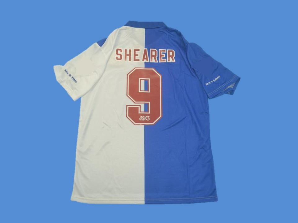 Blackburn 1995 1996 Shearer 9 Home Jersey