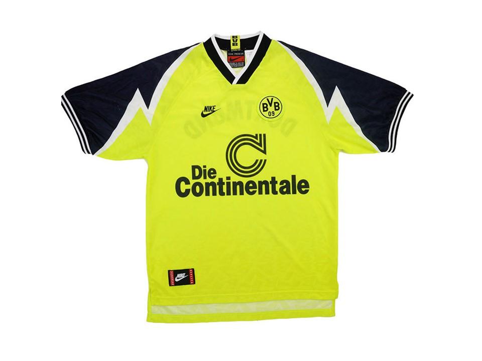Borussia Dortmund 1995 1996 Home Jersey