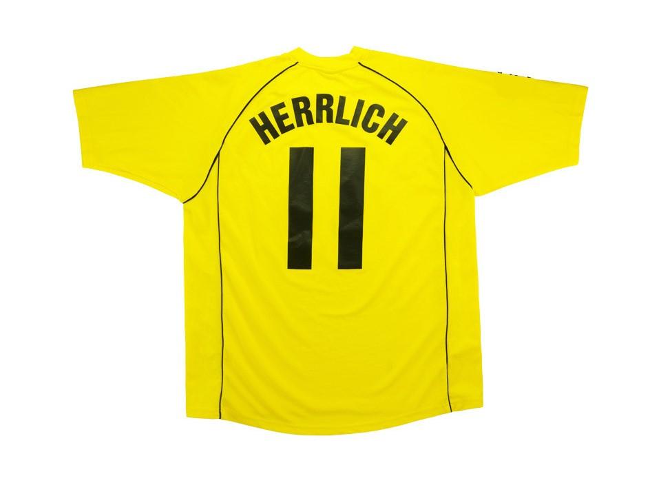 Borussia Dortmund 2002 Herrlich 11 Home Jersey