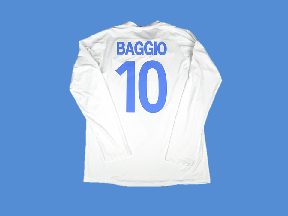 Brescia 2003 2004 Baggio 10 Home White Jersey