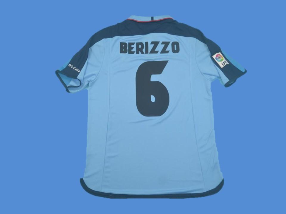 Celta Vigo 2003 2004 Berizzo 6 Home Jersey