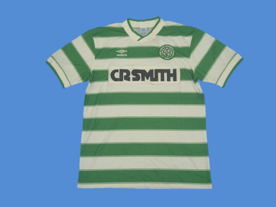 Celtic 1985 1986 Home Jersey