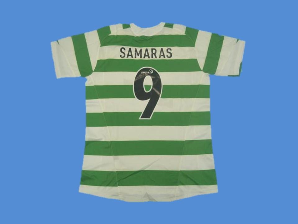 Celtic 2005 2007 Samaras 9 Home Jersey