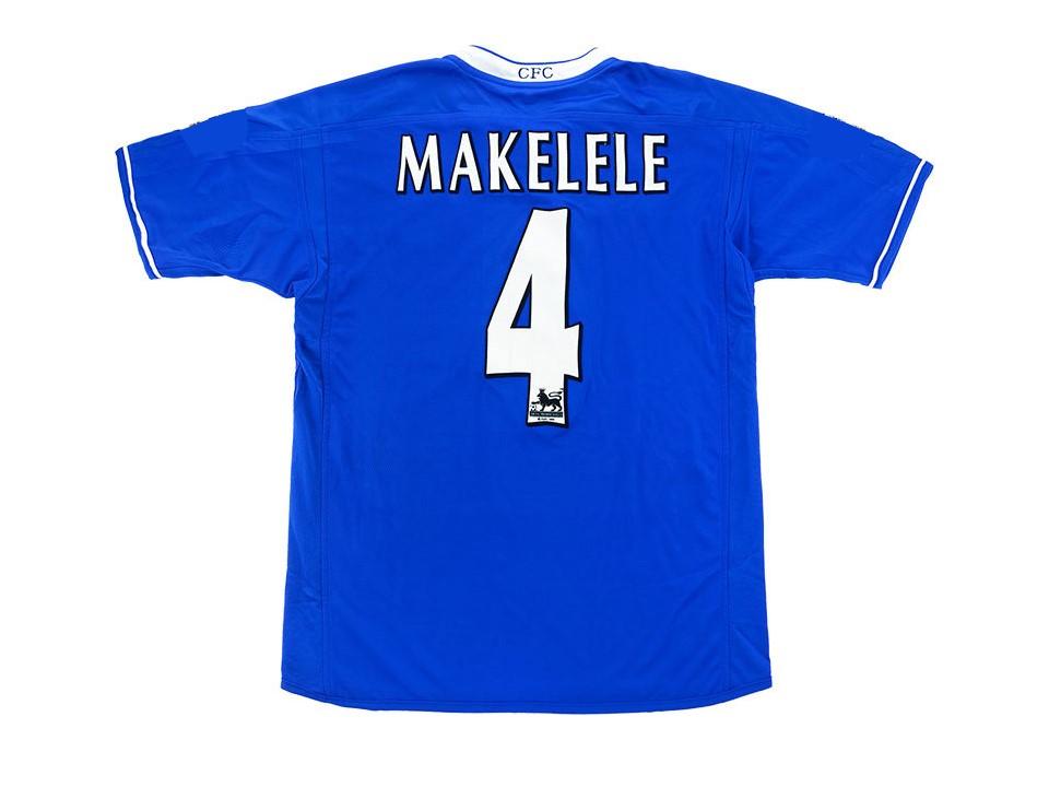Chelsea 2003 2005 Makelele 4 Home Football Shirt Soccer Jersey